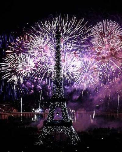 Pariz - doček Nove godine